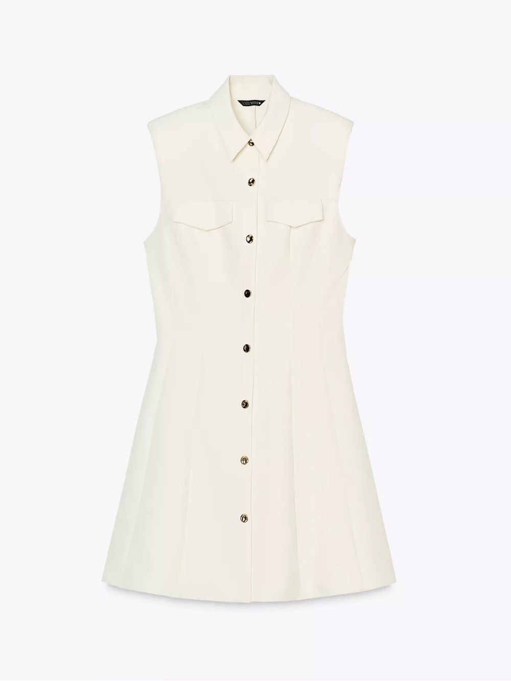 Zara Crepe Mini Dress